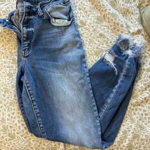 KanCan Signature Light Blue Distressed Women's Jeans